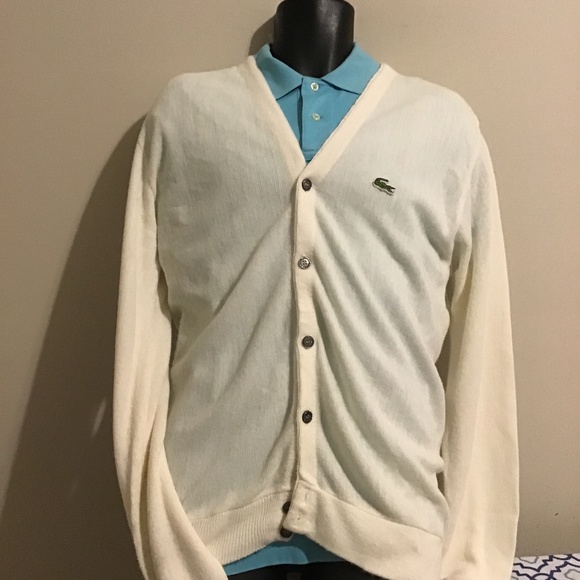 🔥SALE! vintage, IZOD, Lacoste, large, pearl buttons,new cond, see pics. Buy now - Picture 1 of 7